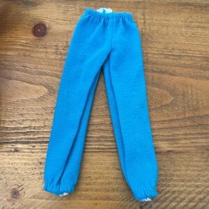 Vintage-Mattel-Barbie-Skipper-Turquoise Capri Style Pants as is
